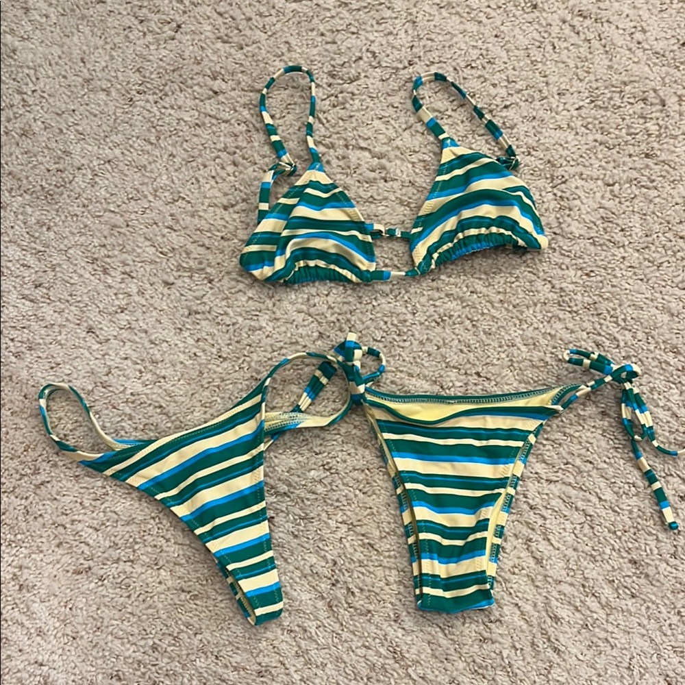 Glassons Striped Bikini sold together